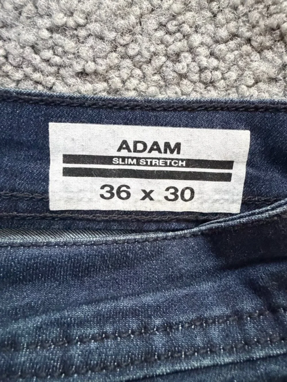 Buffalo David Bitton Adam Slim Stretch Jeans -Men's Size 36x30 - Dark Wash - EUC